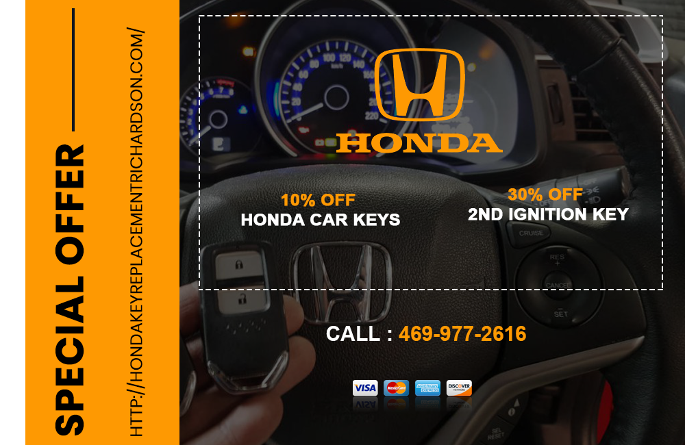 honda car key replacement cost